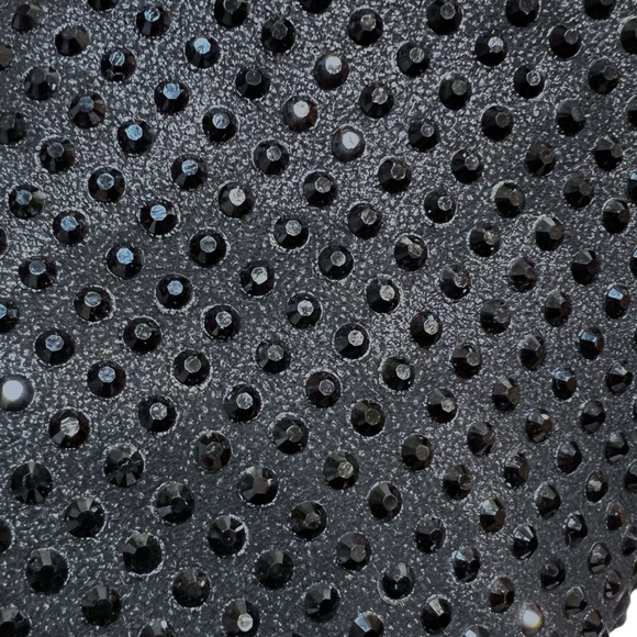 STEVE MADDEN Caviar Black Rhinestone Loafers Slip-On Men’s Size 11.5 - Picture 9 of 13